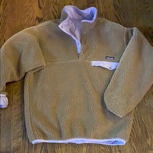 Patagonia Snap T Sherpa Reversible Unisex Pullover